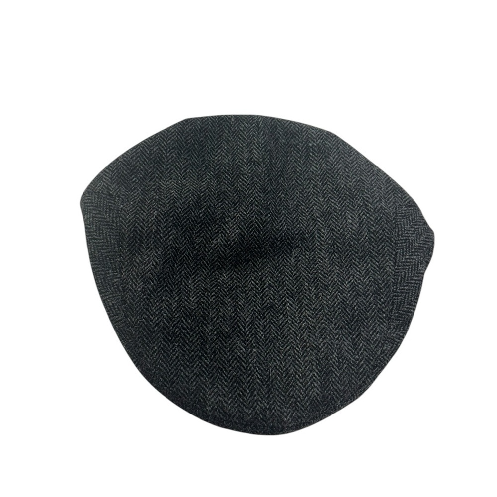 Lawrence  Foster tweed cap wool hat sz 7 1/2 - Picture 3 of 5